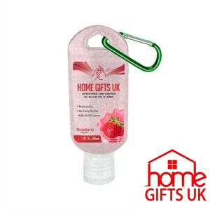 strawberry hand sanitiser
