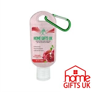 midnight pomegrante hand sanitiser with free keychain