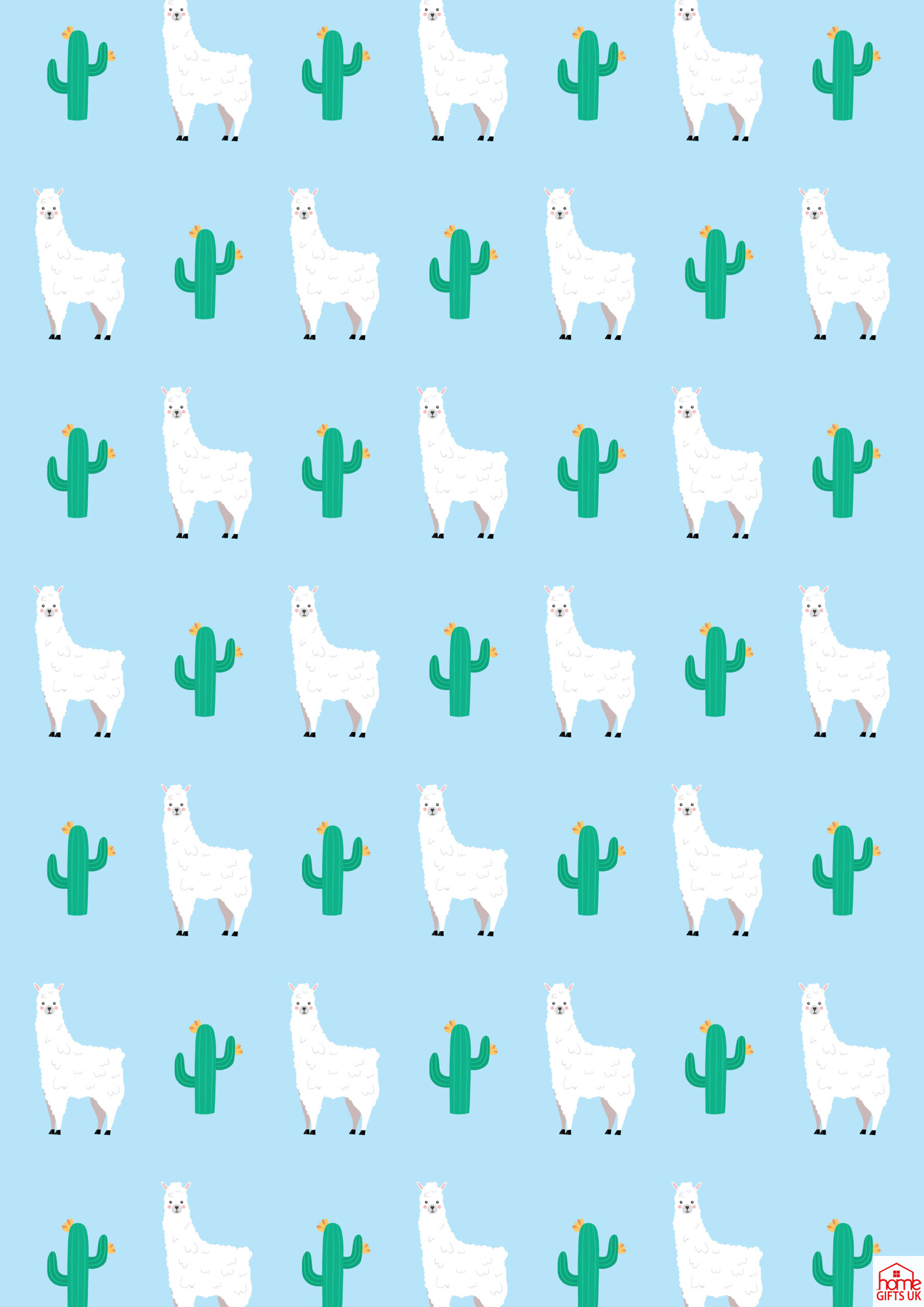 llama and cactus notebook