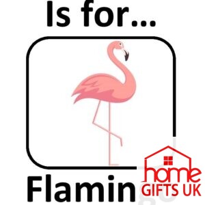 flamingo greeting card