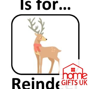 reindeer greeting card