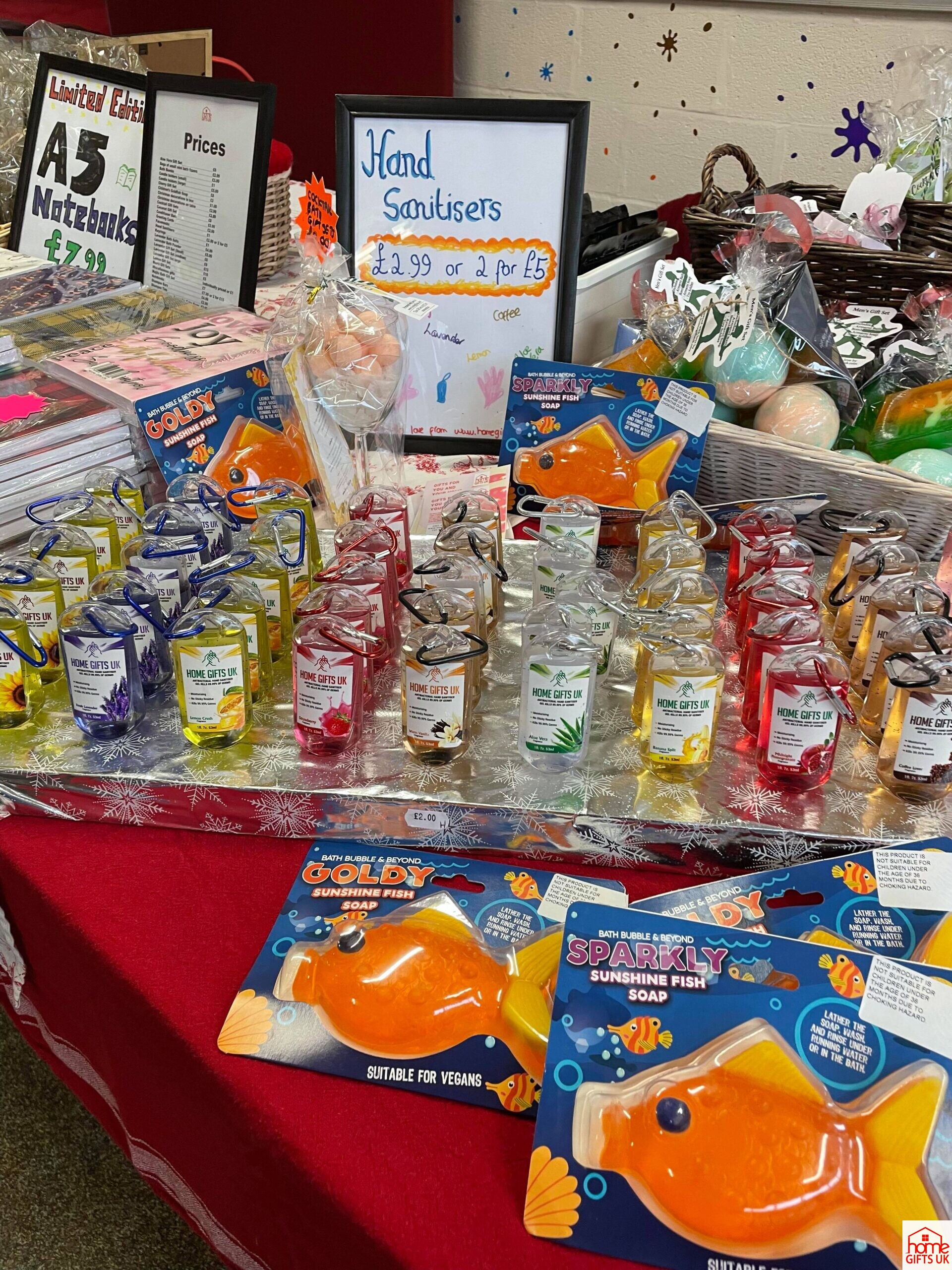 hand sanitisers
