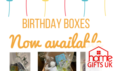 Birthday Boxes now available from Home Gifts Uk