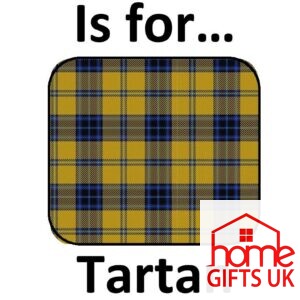 tartan greeting card