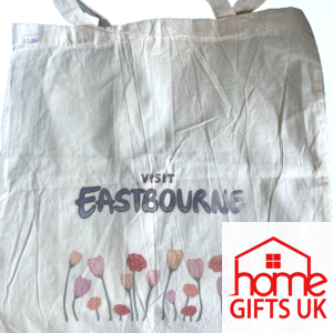 Eastbourne Colourful Flowers Tote Bag
